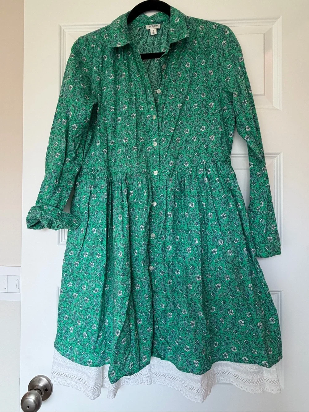 J. Crew 100% cotton